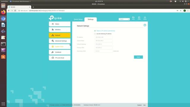 TP-Link RE305 Wi-Fi Extender • Admin panel login and settings overview смотреть онлайн