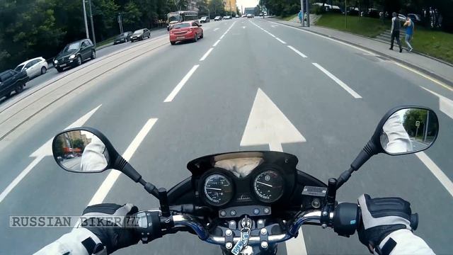 Поршневая 150сс на Yamaha YBR 125 ? Тюнинг смотреть онлайн
