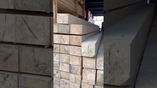 обрезной брус для строительство дома