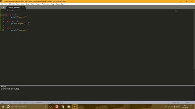 Condition statements in Python (If, elif, else) смотреть онлайн