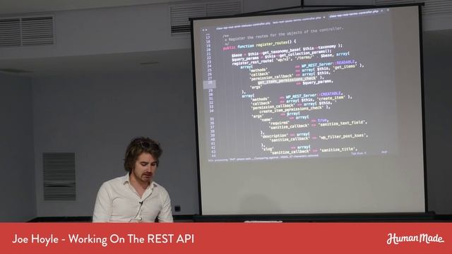 Joe Hoyle - Working On The REST API смотреть онлайн
