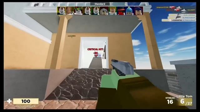 DOMINATING PLAYERS and GETTING a 30 KILLSTREAK IN ARSENAL! | ROBLOX смотреть онлайн