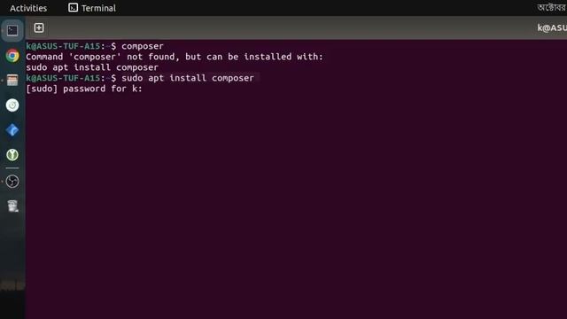 How to install composer in Ubuntu смотреть онлайн