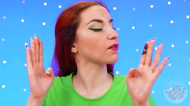 Мармеладная еда vs Шоколадная еда Челлендж от Multi DO Challenge смотреть онлайн