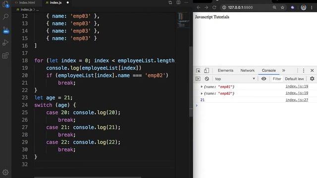 #13 break, continue and return keywords in Javascript | Hindi | The Indian Dev смотреть онлайн