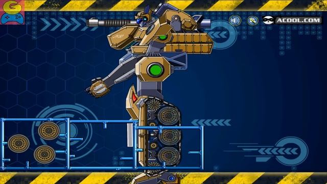 Game lắp ráp robot chiến đấu 11 - Robot Tank Xe tăng - Toy Robot War 11 смотреть онлайн