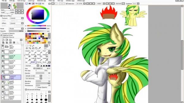 Speedpaint MLP - Rainbow Factory