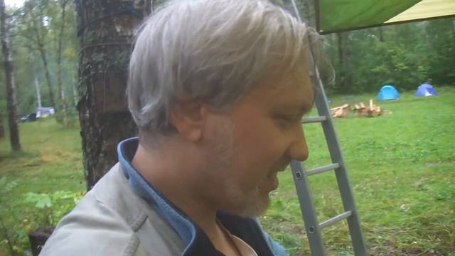 Жарим сома. Фестиваль Московская осень (Хальчевник) 2017.