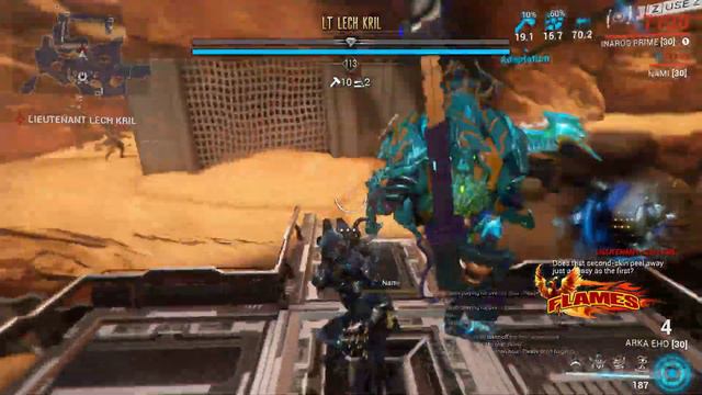 Warframe Steel Path Incursion War (Mars) Mission Assassination level 111-113 смотреть онлайн