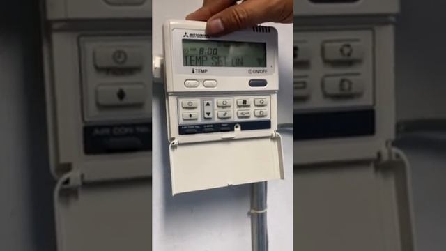 How to Set Timer ON and OFF- Mitsubishi Heavy Industries Wired Remote Controller RC-E5 смотреть онлайн