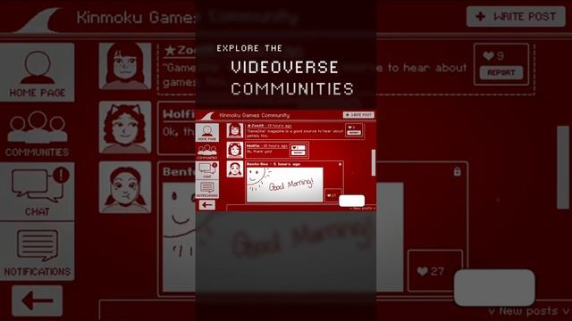 VIDEOVERSE at Steam Next Fest! #videogames #visualnovel #steamnextfest #indiegames смотреть онлайн