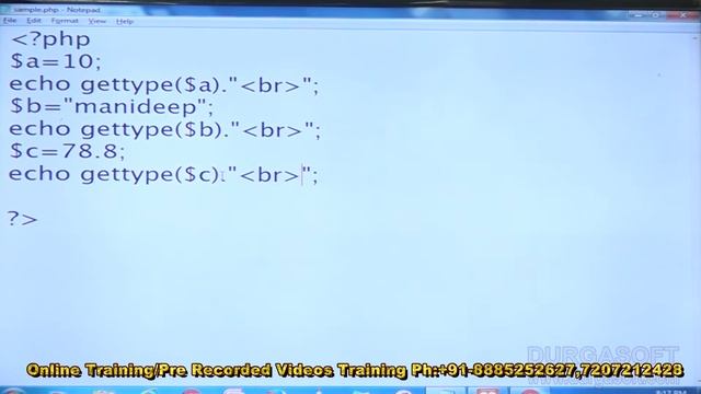 Web Devlopment ||PHP Varibles Part -2 by in by Manideep смотреть онлайн