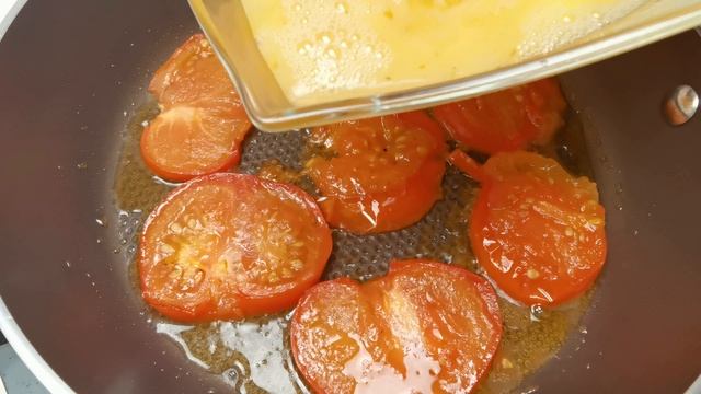 Помидор, яйца и сыр. Вкусный и быстрый завтрак за 7 минут смотреть онлайн