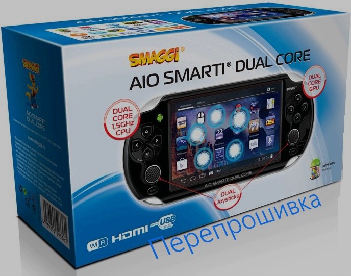 Перепрошивка 5-дюймовой Smaggi aio D550 игровой приставки смотреть онлайн