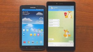 Samsung Tab 3 7.0 2013 vs Tab A 8.0 2019 WhatsApp vs Telegram Incoming Calls (Android 4 vs 11)