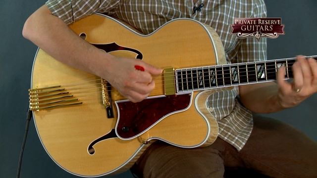 Gibson Custom LeGrand Hollowbody Electric Guitar Natural D смотреть онлайн