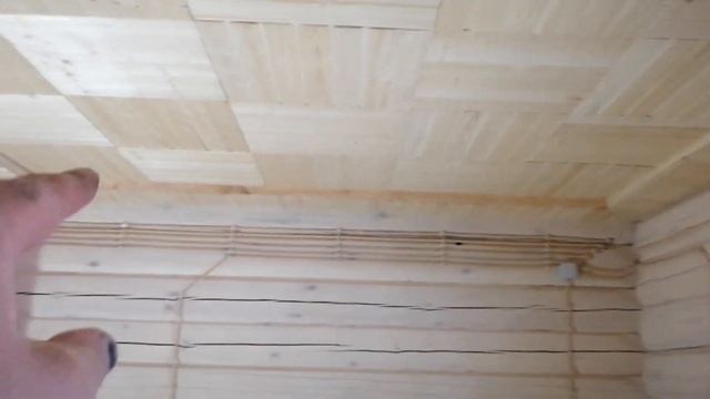 Подшивка потолка вагонкой необычным способом. смотреть онлайн