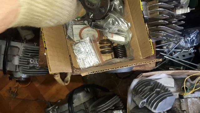 Ремонт мотора в50.