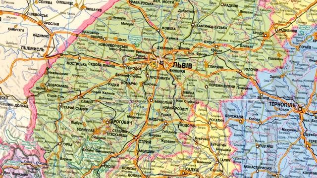 Подробная карта Украины 2022 смотреть онлайн