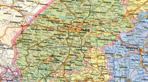 Подробная карта Украины 2022