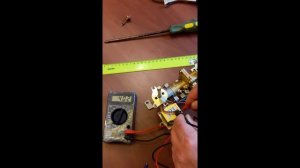 Проверка электромагнитного клапана газовой колонки при помощи мультиметра ( тестера ).