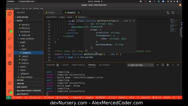 AM Coder - Using create-markdown-blog to create a portfolio with Gatsby or NextJS смотреть онлайн