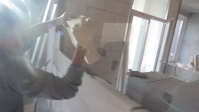 Обзор чернового ремонта в ЖК 1147. Возводим перегородки и приступаем к штукатурке. смотреть онлайн