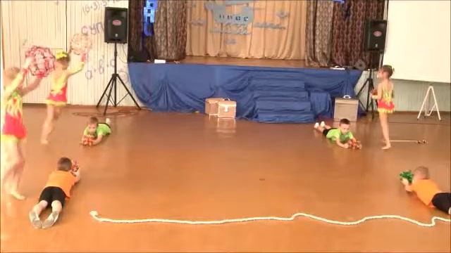 Спортивный танец Каскад г. Верхняя Салда МАДОУ № 2 смотреть онлайн