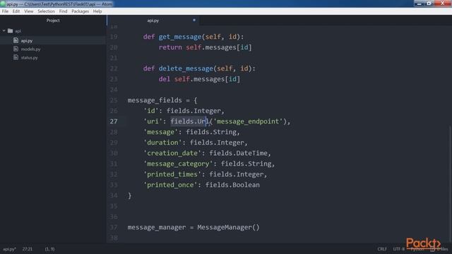 Building RESTful Python Web Services with Flask : The Course Overview | packtpub.com смотреть онлайн