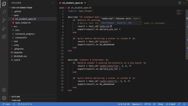 CIS 343: Connect 4 in C (with GitHub Classroom) смотреть онлайн