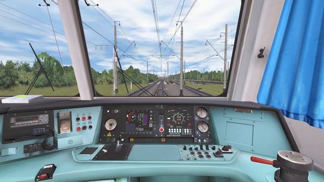 Trainz Simulator 2019 | Поездка от ст. Колпино - до ст. Санкт-Петербург-Главный смотреть онлайн