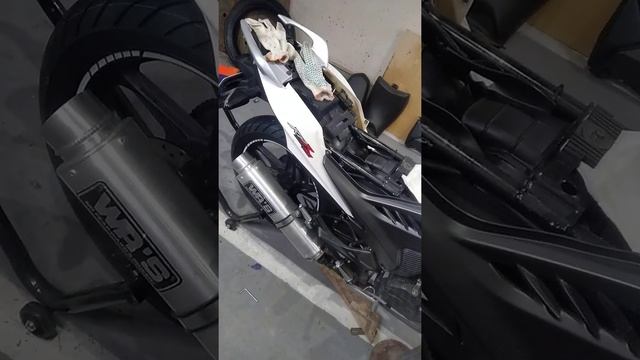 lifan kpr 200 тех.обслуживание и замена штатной резины.