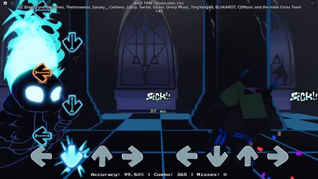 How to beat and obtain Nightmare Sans (Rig) in FNB | Roblox FNB смотреть онлайн