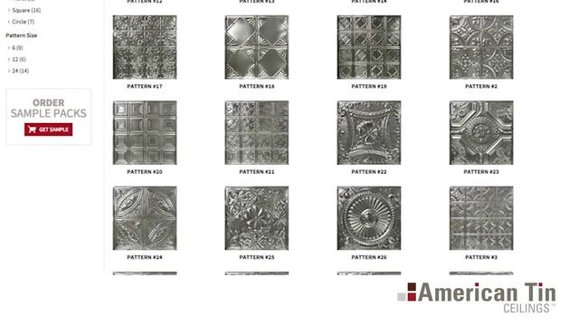 Tin Ceiling Tiles = Endless Design Opportunites смотреть онлайн