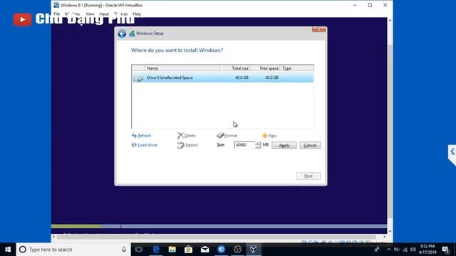 Chu Đặng Phú hướng dẫn chi tiết CÀI WINDOWS 8.1 LÊN MÁY ẢO VIRTUAL BOX - How to install Windows 8.1 смотреть онлайн