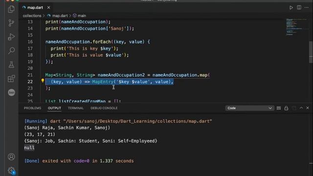 Maps in Dart | Flutter Night Bootcamp смотреть онлайн