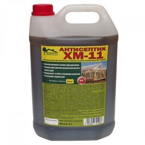 Длительный тест антисептика ХМ 11.Полгода.
