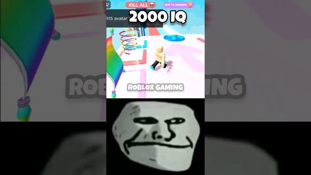 2000 IQ Moment (Troll Face Meme) ? #shorts #roblox #viral #robloxgames #viralvideo #trollface смотреть онлайн