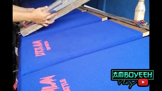 BASIC 2 COLOR SILKSCREEN PRINTING - VLOG #1 смотреть онлайн