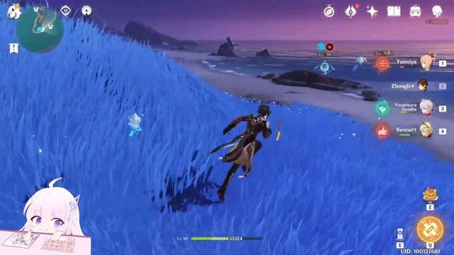 Specter Locations - Spectral Husk Farming route -【Genshin Impact】 смотреть онлайн