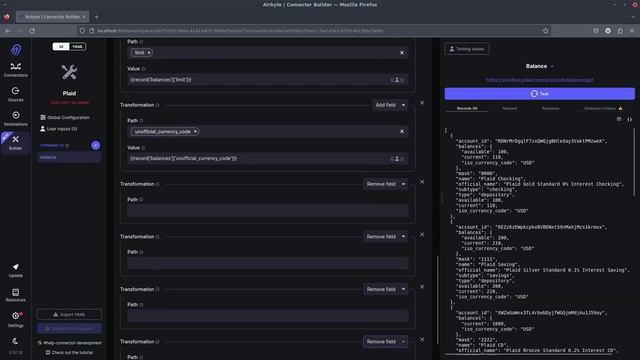 Airbyte Connector Builder UI: rewriting Plaid source from Python to Low-Code CDK #AirbyteHackathon смотреть онлайн