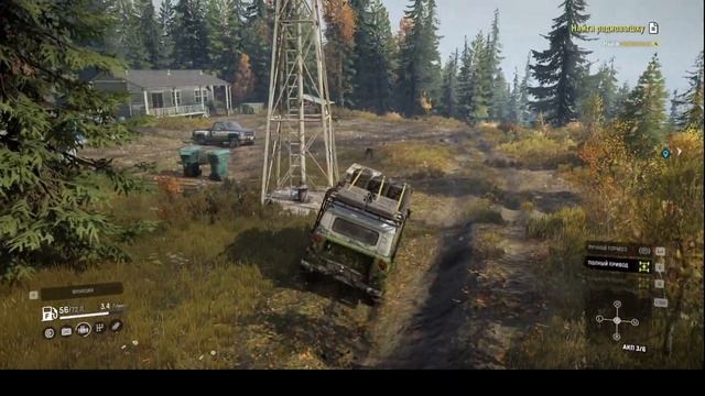 SnowRunner.Смитвиллская дамба.Найти радиовышку смотреть онлайн