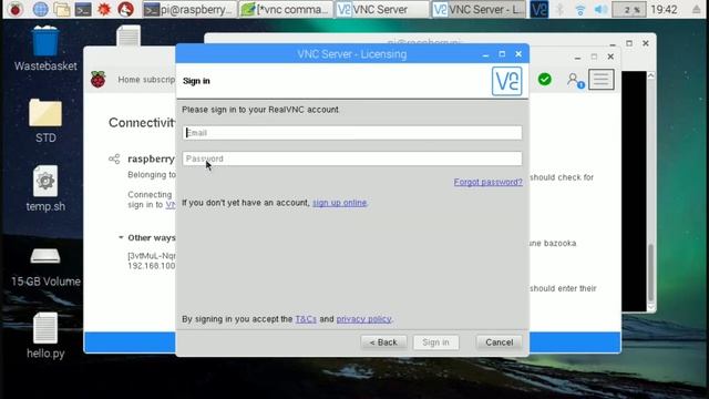 Raspberry Pi Cloud Connection | VNC Server смотреть онлайн