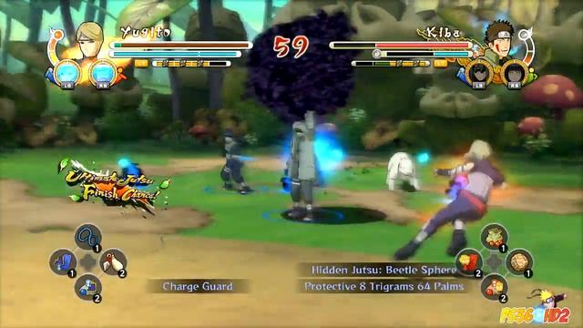 Naruto Shippuden: Ultimate Ninja Storm 3: Fuu vs Deidara / Yugito vs Kiba / Han vs EMS Sasuke смотреть онлайн