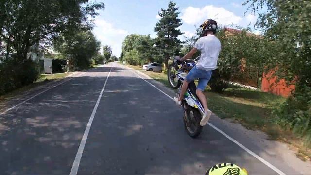 жесткое падение | стант на kayo k1 #2 смотреть онлайн