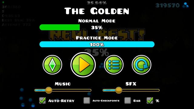 The Golden 35% & 36-100%! (Jump from Sink) смотреть онлайн