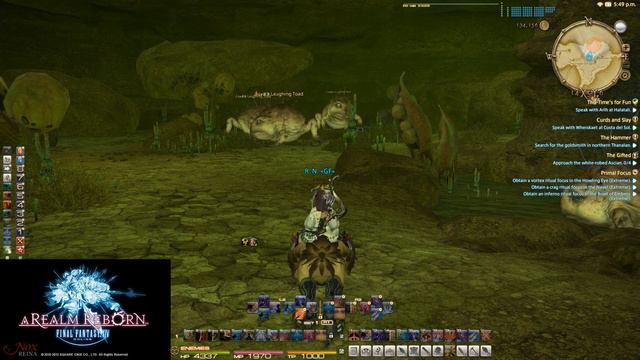 FFXIV ARR - Main Quest 2 Lv.50 - 18 The Gifted 02 смотреть онлайн