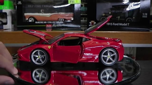 Revisión 1:18 / Ferrari 458 Speciale & LaFerrari, De Bburago