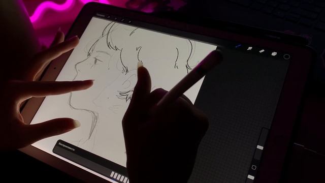 Анимация в Procreate / анимирую на IPad (пытаюсь) смотреть онлайн