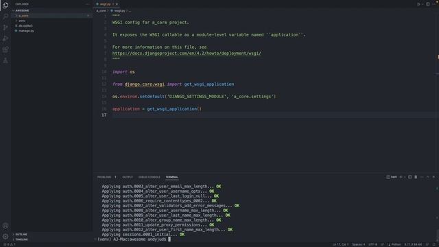 Django Setup - Building a web app with Django - Part1 смотреть онлайн